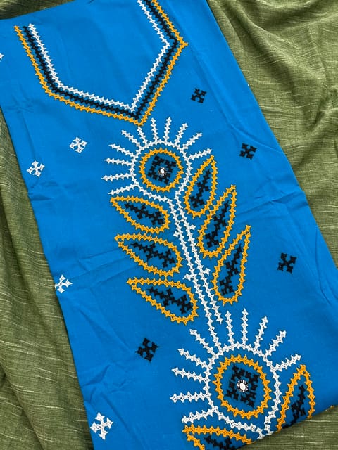 Kutchwork Kurti Material