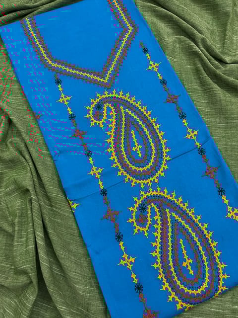 Kutchwork Kurti Material