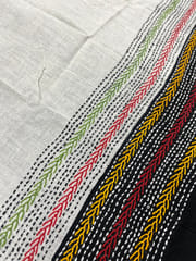 Dual Color Kanthawork Blouse Piece