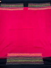 Dual Color Kanthawork Blouse Piece