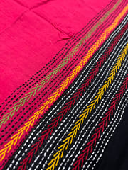 Dual Color Kanthawork Blouse Piece