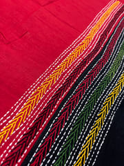 Dual Color Kanthawork Blouse Piece