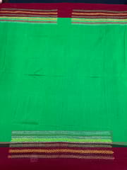 Dual Color Kanthawork Blouse Piece