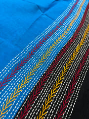Dual Color Kanthawork Blouse Piece
