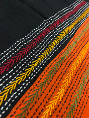 Dual Color Kanthawork Blouse Piece