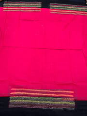 Dual Color Kanthawork Blouse Piece