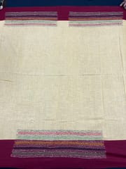Dual Color Kanthawork Blouse Piece