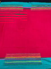 Dual Color Kanthawork Blouse Piece