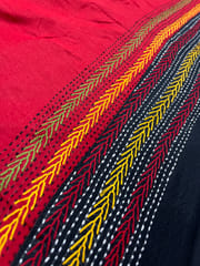 Dual Color Kanthawork Blouse Piece