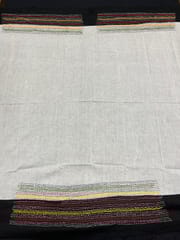 Dual Color Kanthawork Blouse Piece