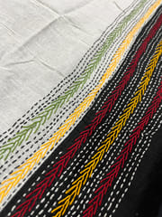 Dual Color Kanthawork Blouse Piece