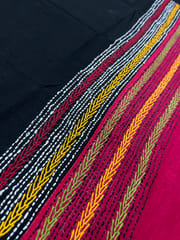 Dual Color Kanthawork Blouse Piece