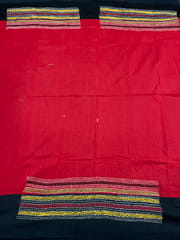 Dual Color Kanthawork Blouse Piece