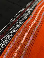 Dual Color Kanthawork Blouse Piece