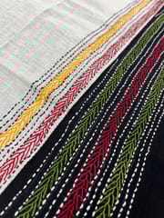 Dual Color Kanthawork Blouse Piece