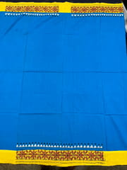 Dual Color Kanthawork Blouse Piece