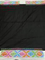 Dual Color Kanthawork Blouse Piece
