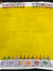 Dual Color Kanthawork Blouse Piece