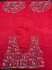 Warli Kanthawork Blouse Piece