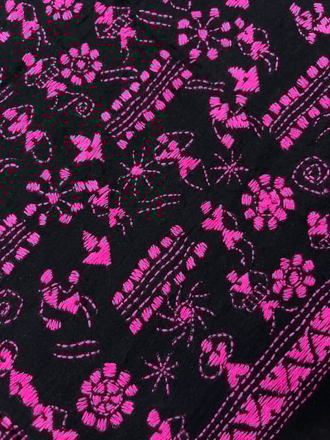 Warli Kanthawork Blouse Piece