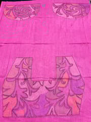 Floral Kanthawork Blouse Piece