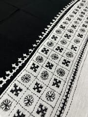 Dual Color Kutchwork Blouse Piece