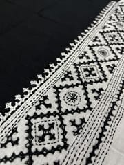 Dual Color Kutchwork Blouse Piece
