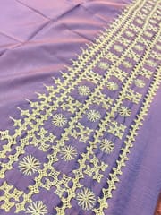 Art Silk Kutchwork Blouse Piece