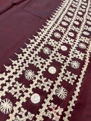Art Silk Kutchwork Blouse Piece