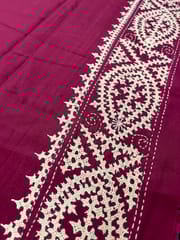 Art Silk Kutchwork Blouse Piece