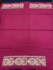 Art Silk Kutchwork Blouse Piece