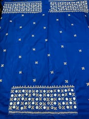 Art Silk Kutchwork Blouse Piece