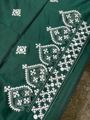 Art Silk Kutchwork Blouse Piece