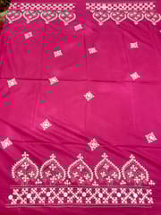 Art Silk Kutchwork Blouse Piece