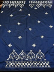 Art Silk Kutchwork Blouse Piece