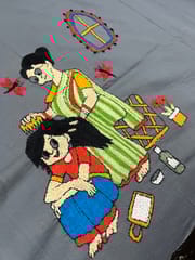 Maa Beti Kanthawork Blouse Piece