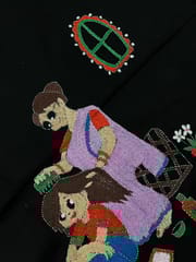 Maa Beti Kanthawork Blouse Piece