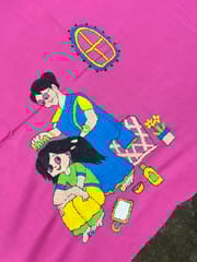 Maa Beti Kanthawork Blouse Piece