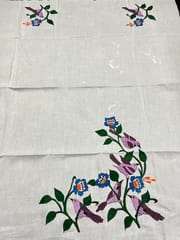 Bird Theme Kanthawork Blouse Piece