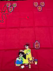 Maa Beti Kanthawork Blouse Piece