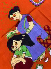 Maa Beti Kanthawork Blouse Piece