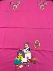 Maa Beti Kanthawork Blouse Piece