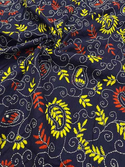 Allover Kanthawork Blouse Piece