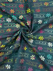 Allover Kanthawork Blouse Piece