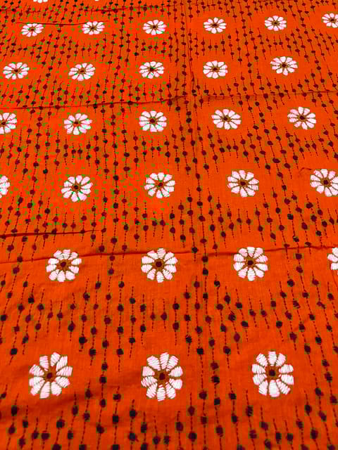 Allover Kanthawork Blouse Piece