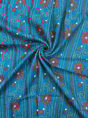 Allover Kanthawork Blouse Piece