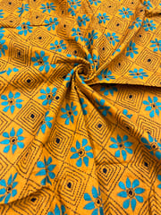 Allover Kanthawork Blouse Piece