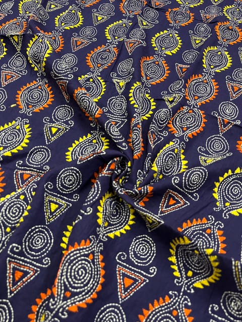 Allover Kanthawork Blouse Piece