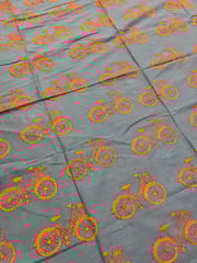 Allover Kanthawork Blouse Piece