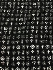 Warli Allover Kanthawork Blouse Piece